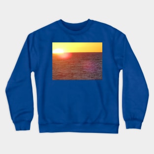 Sunset on the water Crewneck Sweatshirt